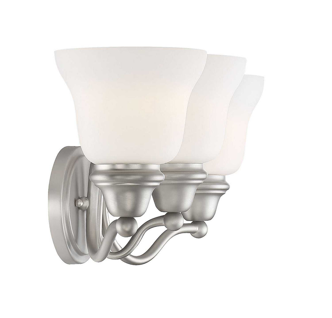 Yates Three Light Bath Bar in Pewter Savoy House