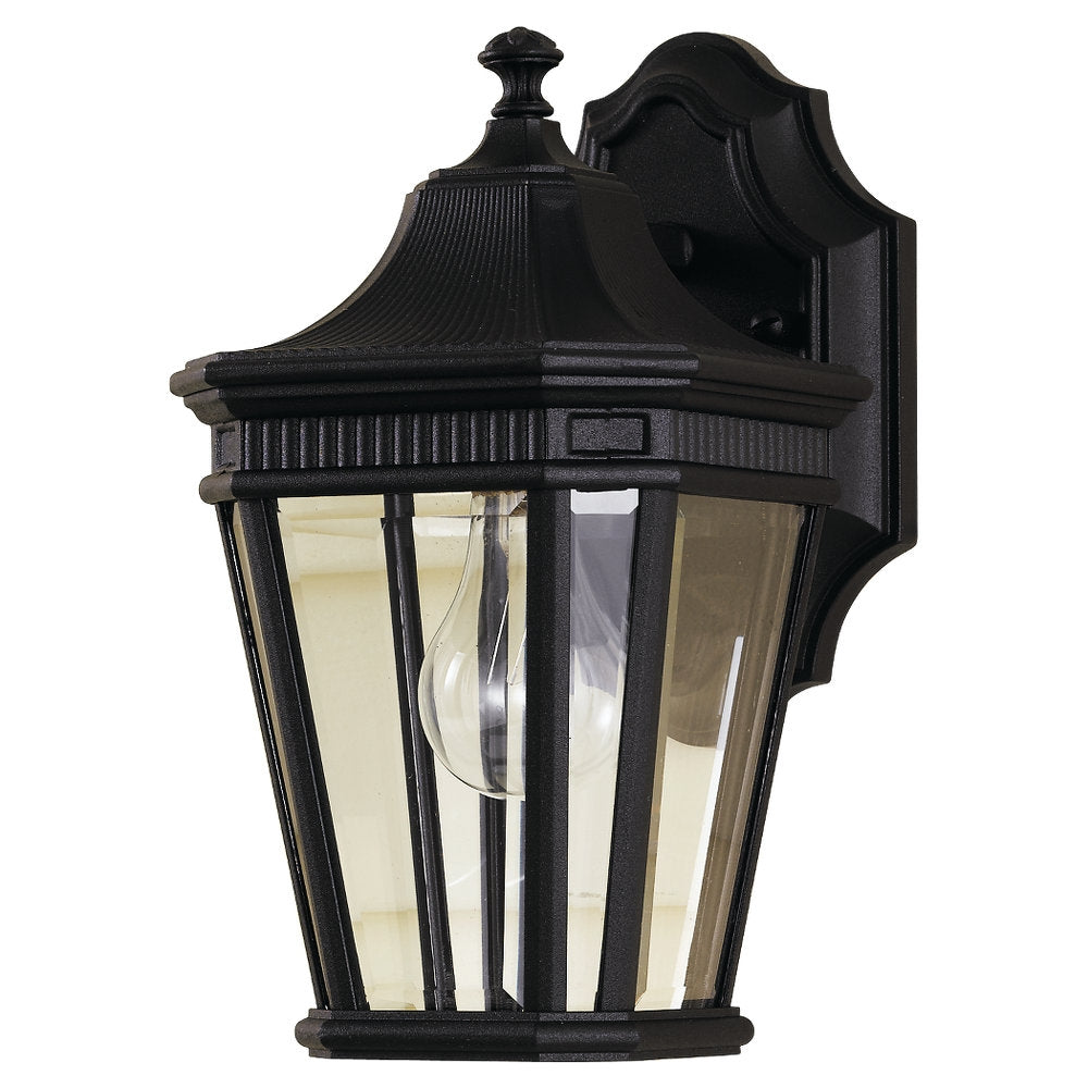 Generation Lighting Canada - OL5400BK - One Light Outdoor Wall Lantern - Cotswold Lane - Black