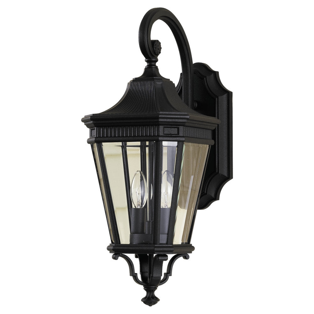 Generation Lighting Canada - OL5401BK - Two Light Outdoor Fixture - Cotswold Lane - Black
