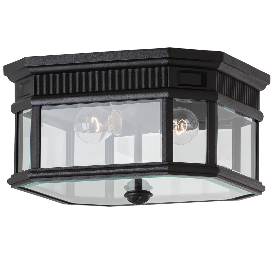 Generation Lighting Canada - OL5413BK - Two Light Outdoor Fixture - Cotswold Lane - Black