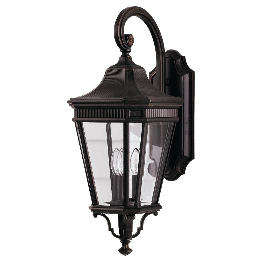 Generation Lighting Canada - OL5402GBZ - Three Light Outdoor Fixture - Cotswold Lane - Grecian Bronze