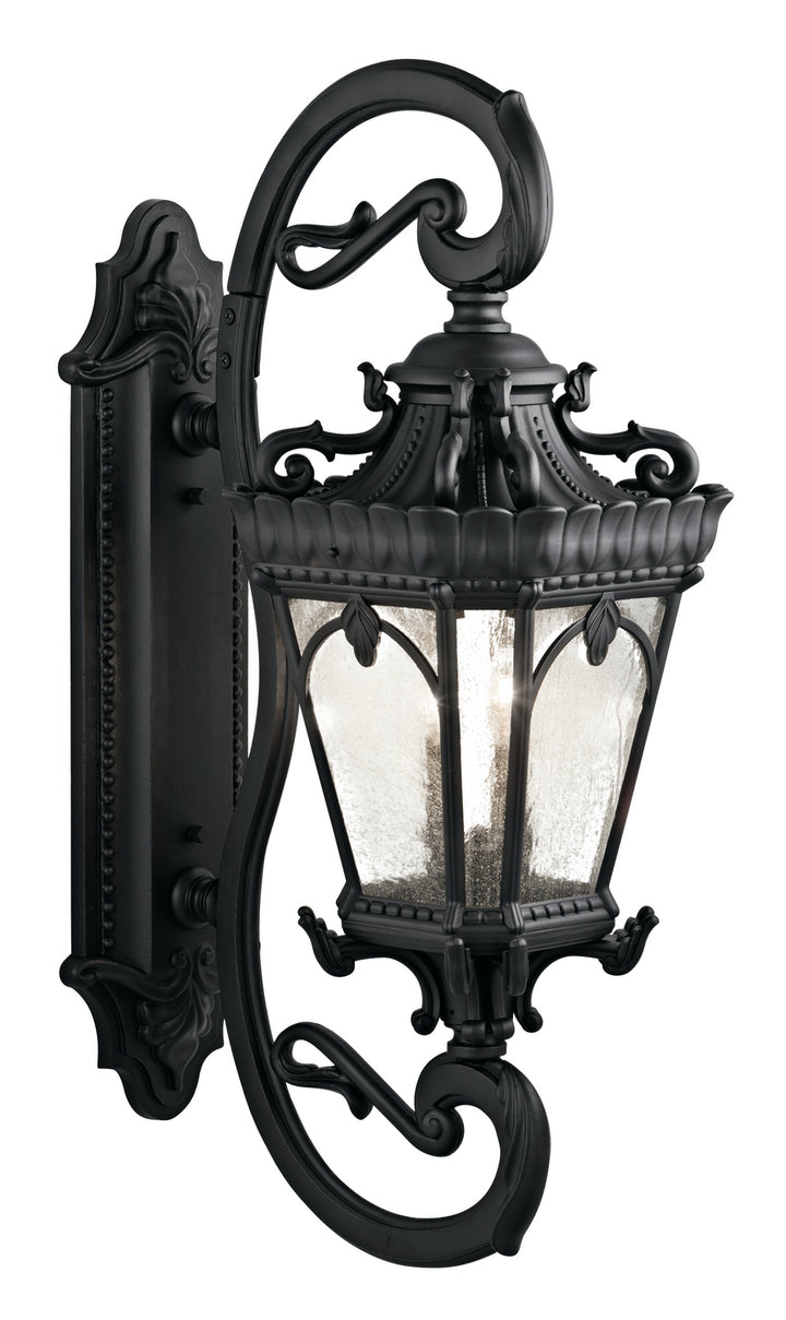 Kichler Canada - 9359BKT - Four Light Outdoor Wall Mount - Tournai - Textured Black