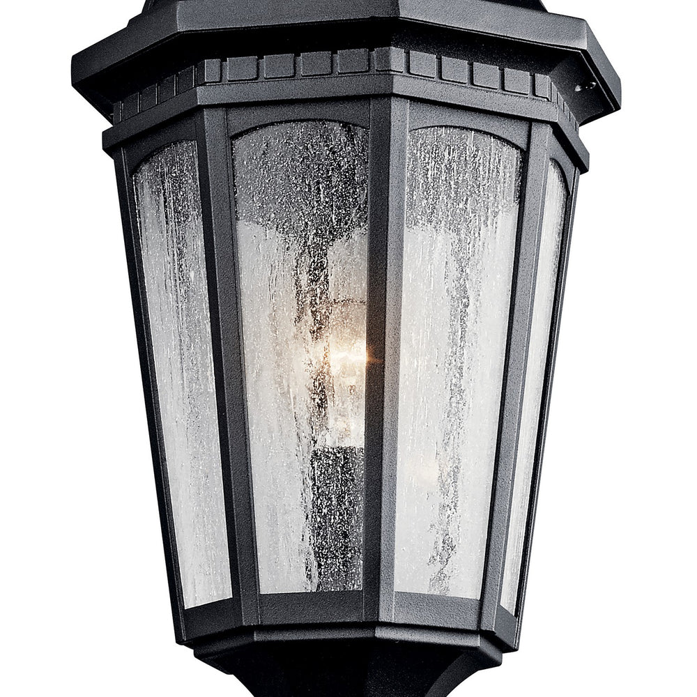 Kichler Canada - 9532BKT - One Light Outdoor Post Mount - Courtyard - Textured Black