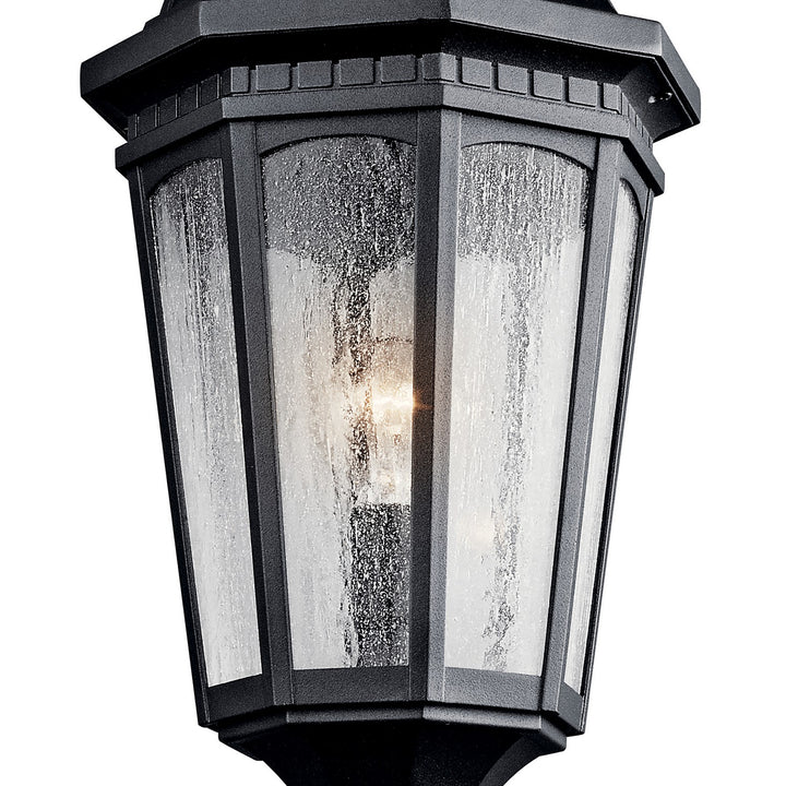Kichler Canada - 9532BKT - One Light Outdoor Post Mount - Courtyard - Textured Black