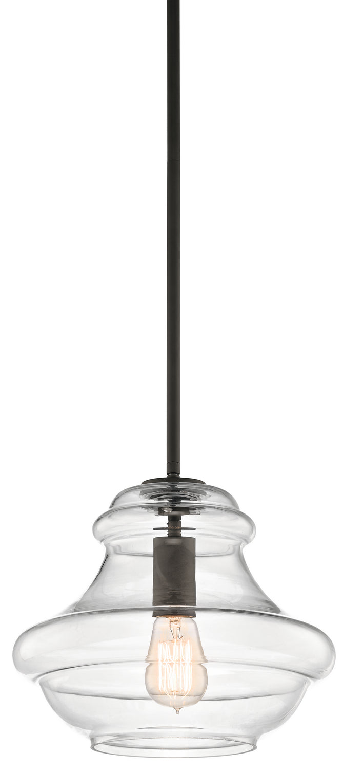 Kichler Canada - 42044OZ - One Light Pendant - Everly - Olde Bronze