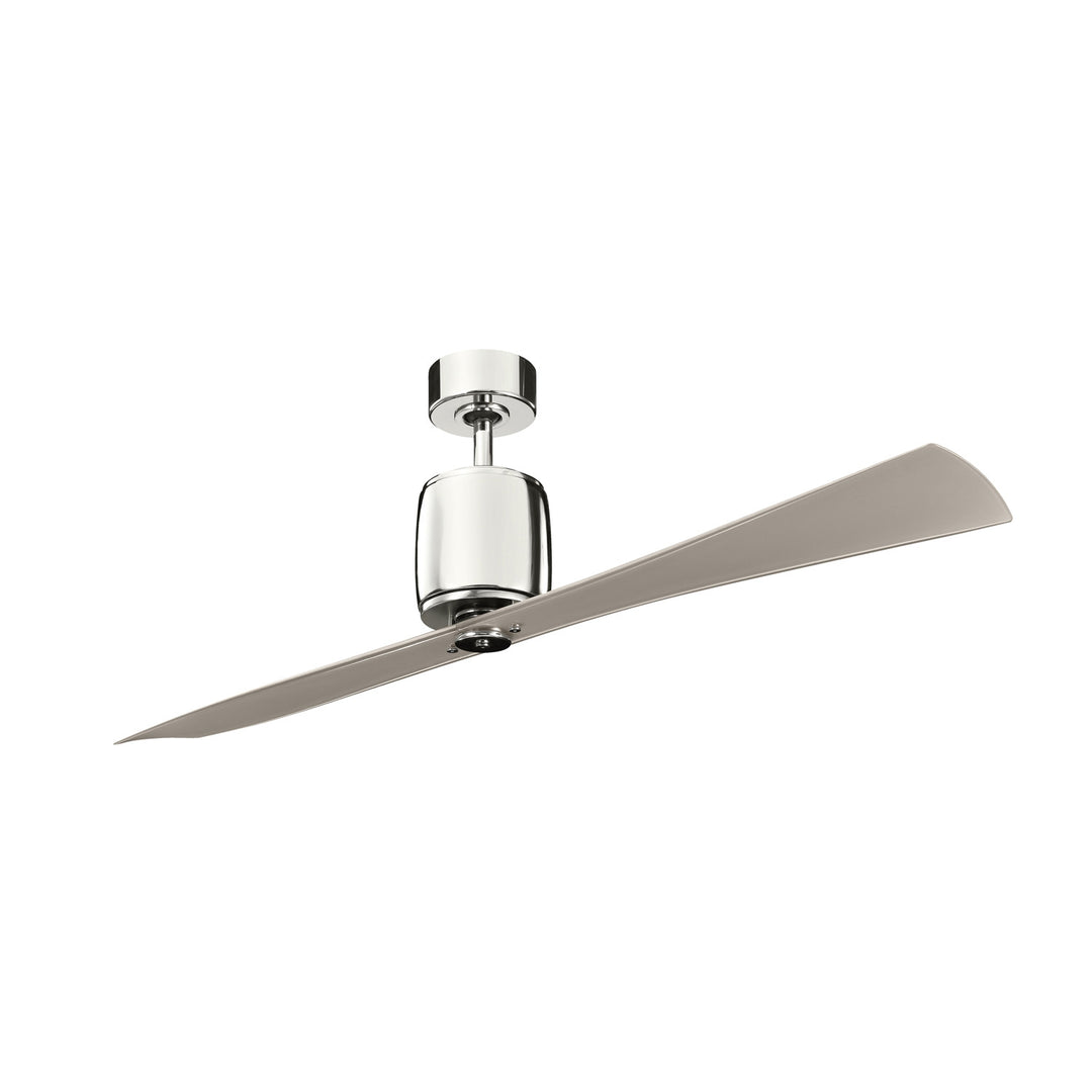 Ferron 60"Ceiling Fan in Polished Nickel - available from The Lighting Shoppe, trusted by Canadian homeowners