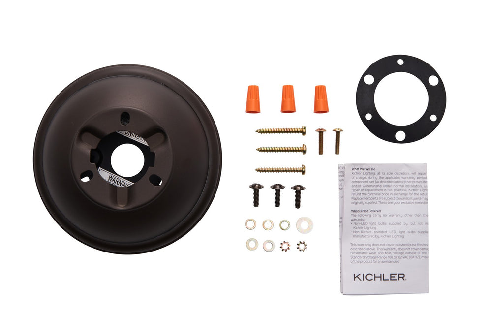 Kichler Canada - 337008SNB - Flush Mount Kit - Accessory - Satin Natural Bronze
