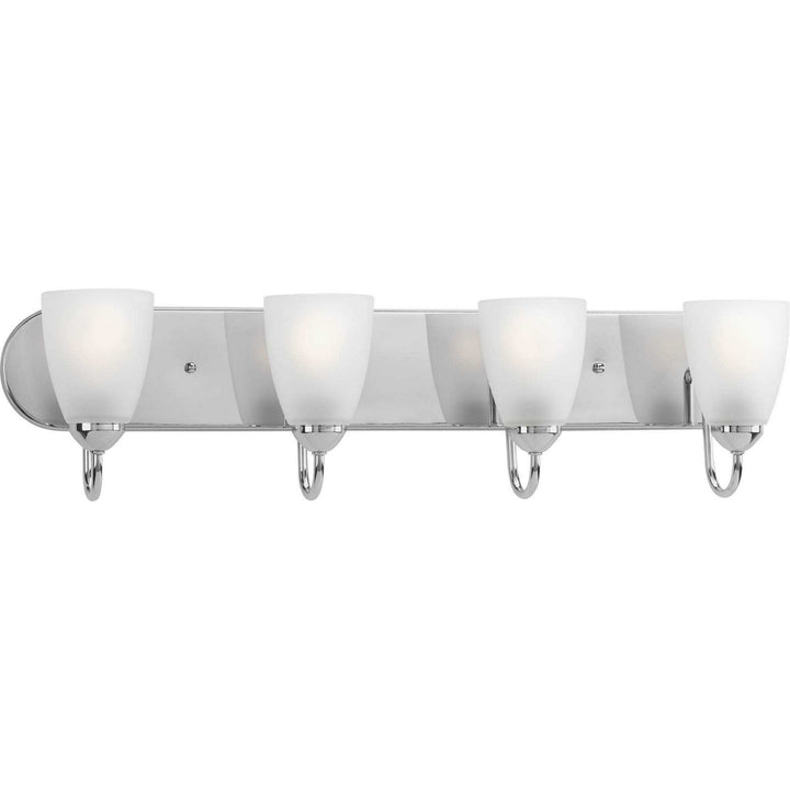 Gather Four Light Bath in Polished Chrome - available from The Lighting Shoppe, trusted by Canadian homeowners