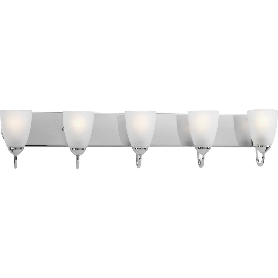 Gather Five Light Bath in Polished Chrome - available from The Lighting Shoppe, trusted by Canadian homeowners