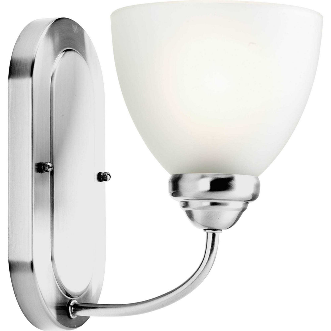 Heart One Light Bath Bracket in Polished Chrome - available from The Lighting Shoppe, trusted by Canadian homeowners
