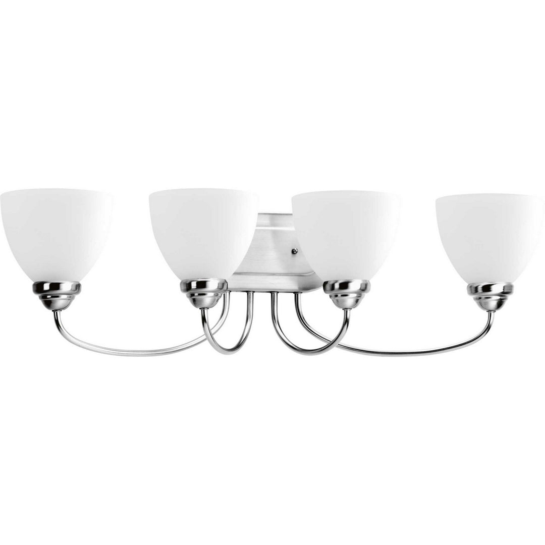 Heart Four Light Bath Bracket in Polished Chrome - available from The Lighting Shoppe, trusted by Canadian homeowners