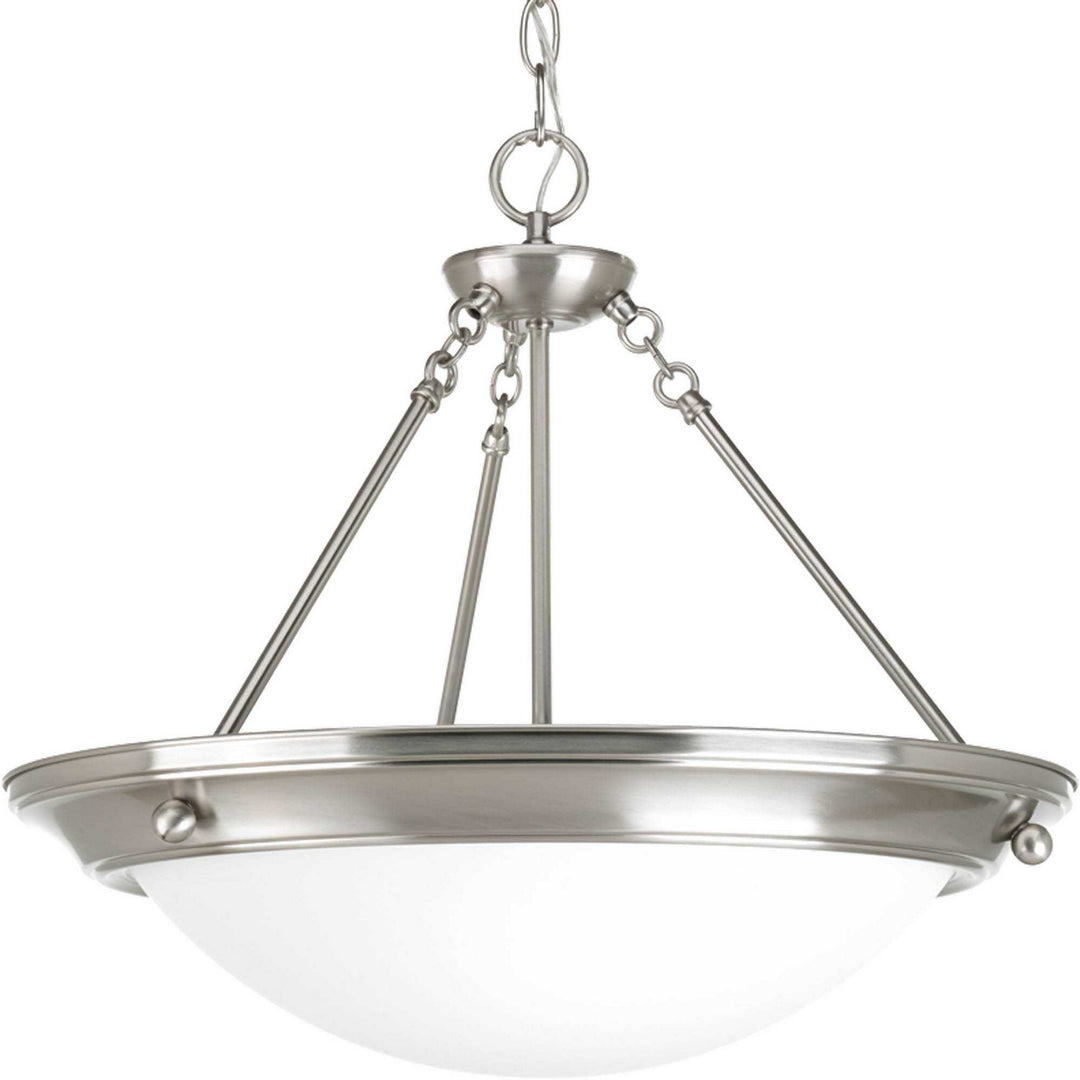 Progress Canada - P3573-09 - Three Light Pendant - Eclipse - Brushed Nickel