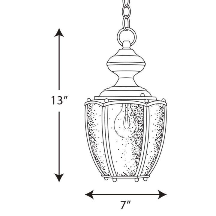 Progress Canada - P5565-20 - One Light Lantern - Roman Coach - Antique Bronze