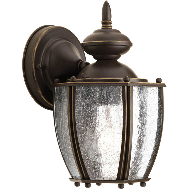 Roman Coach One Light Wall Lantern in Antique Bronze - available from The Lighting Shoppe, trusted by Canadian homeowners