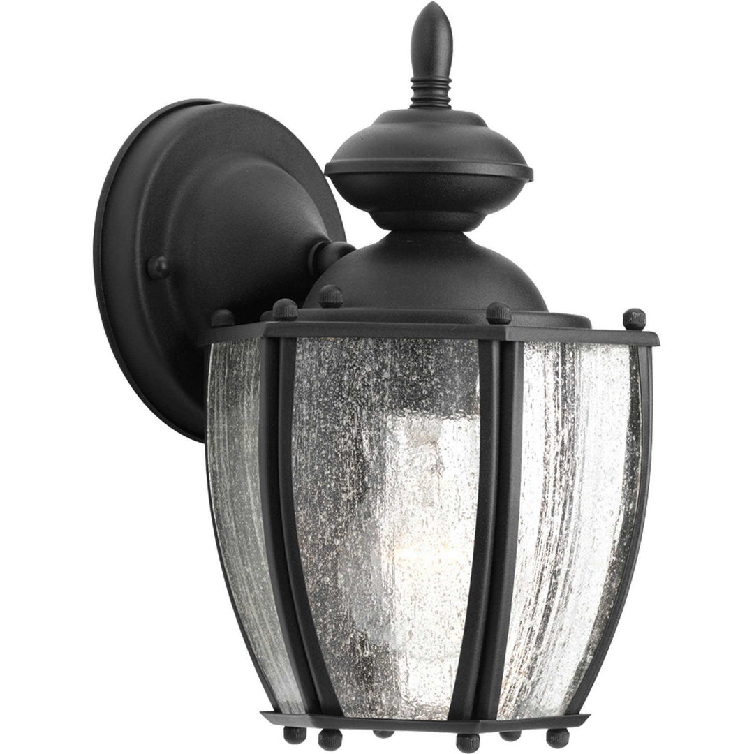 Roman Coach One Light Wall Lantern in Black - available from The Lighting Shoppe, trusted by Canadian homeowners