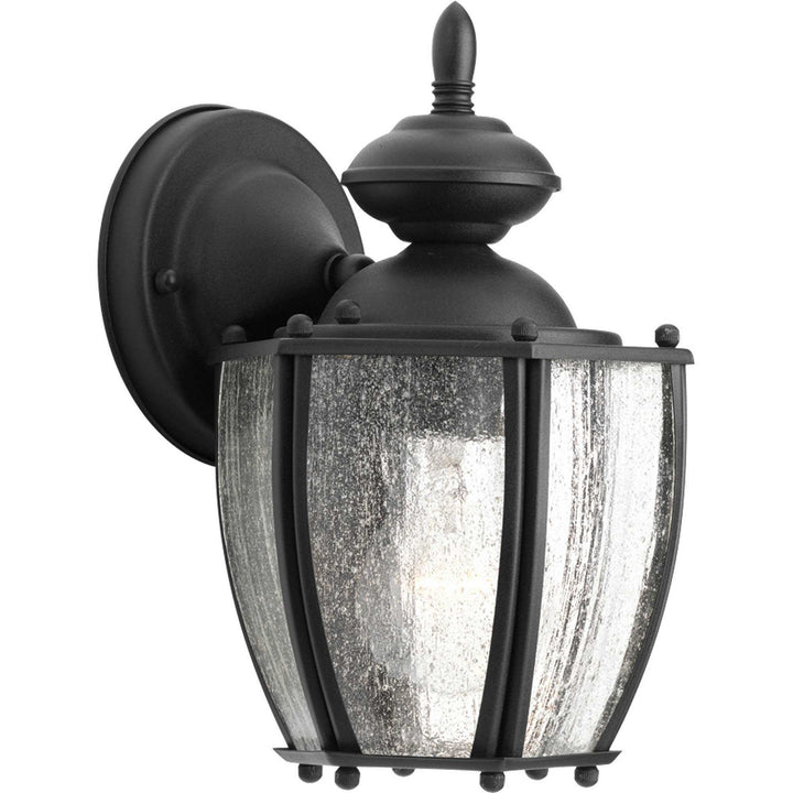 Roman Coach One Light Wall Lantern in Black - available from The Lighting Shoppe, trusted by Canadian homeowners