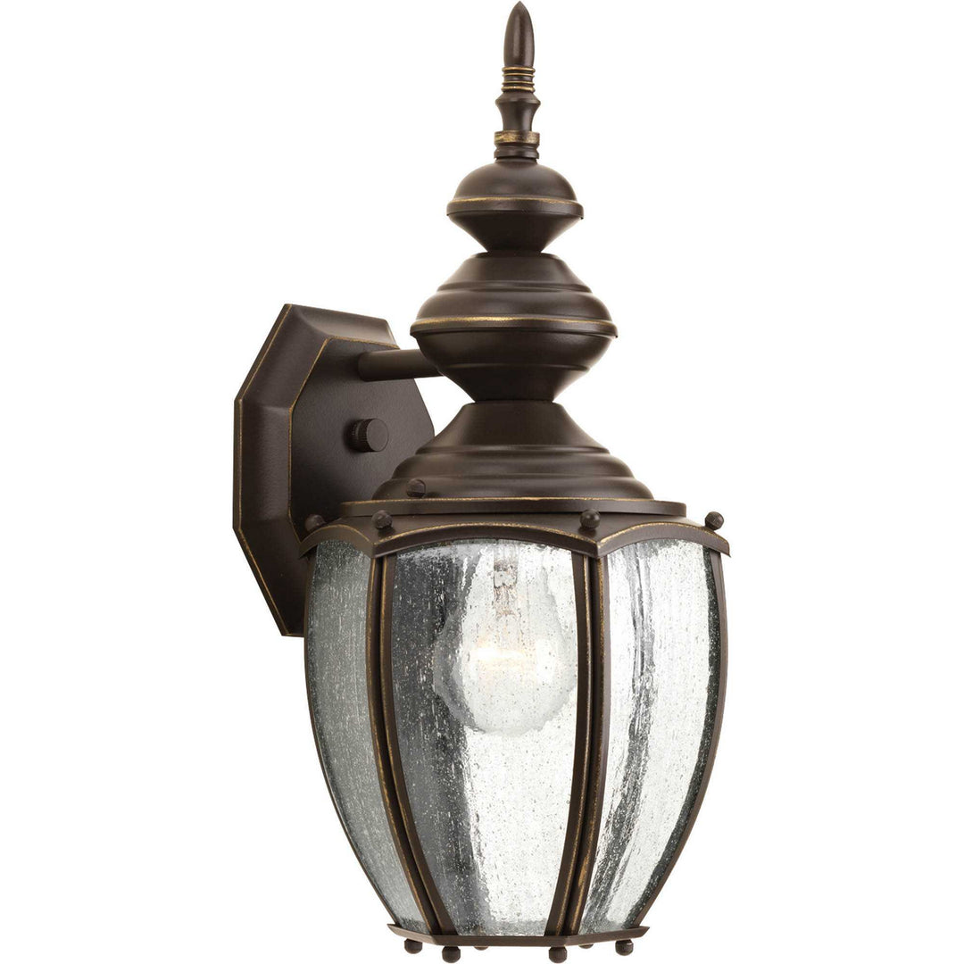 Roman Coach One Light Wall Lantern in Antique Bronze - available from The Lighting Shoppe, trusted by Canadian homeowners