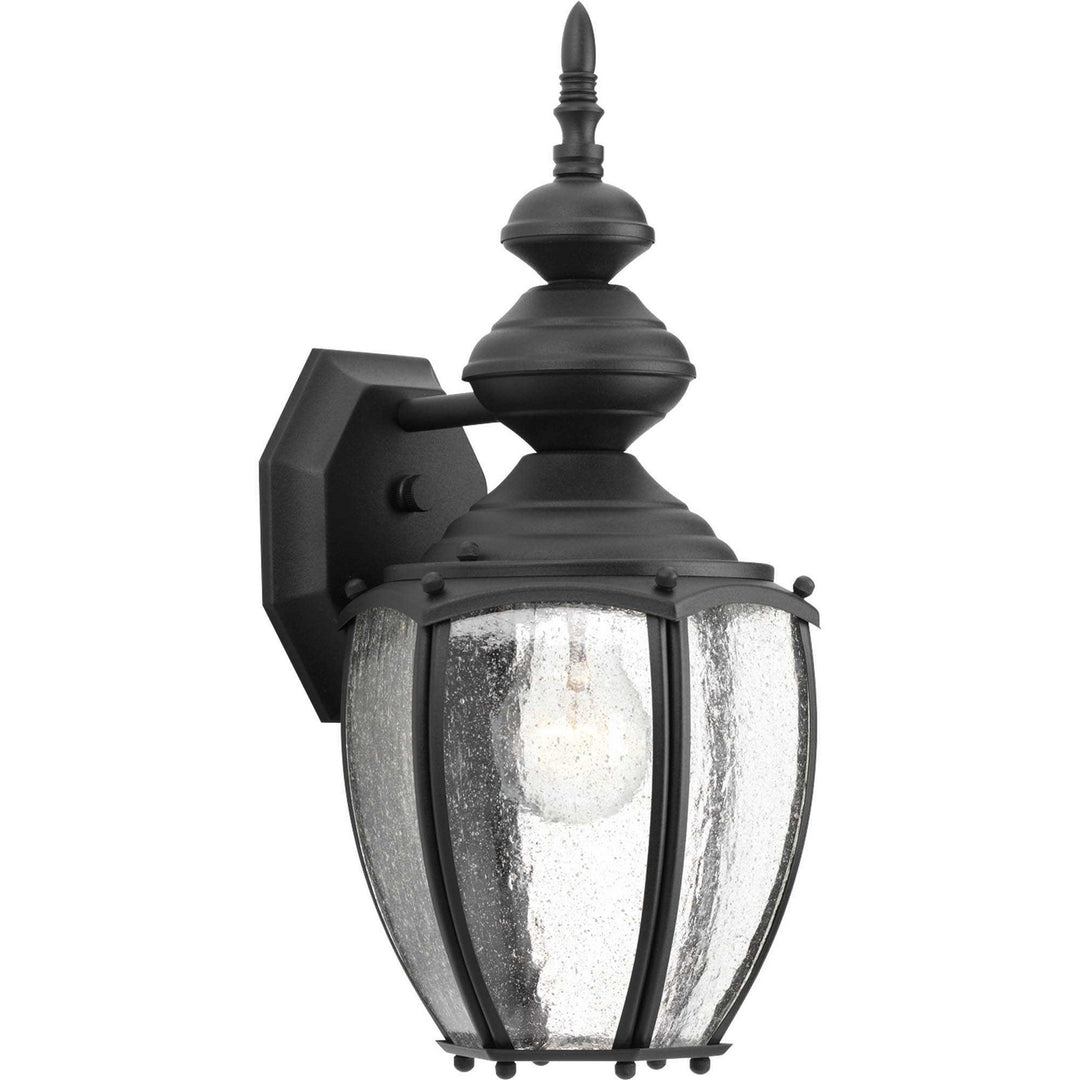 Roman Coach One Light Wall Lantern in Black - available from The Lighting Shoppe, trusted by Canadian homeowners