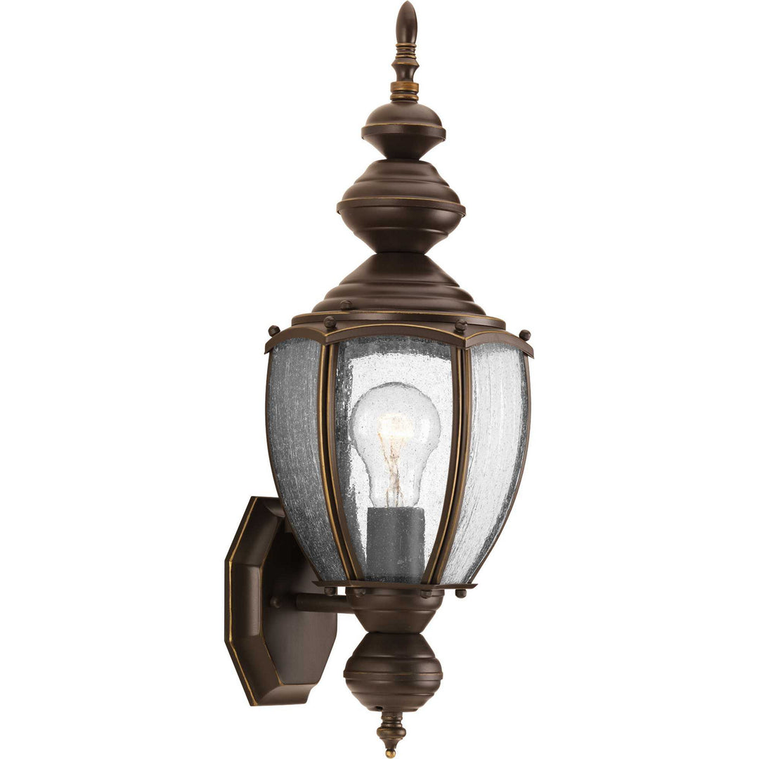 Roman Coach One Light Wall Lantern in Antique Bronze - available from The Lighting Shoppe, trusted by Canadian homeowners
