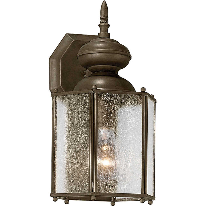 Roman Coach One Light Wall Lantern in Antique Bronze - available from The Lighting Shoppe, trusted by Canadian homeowners