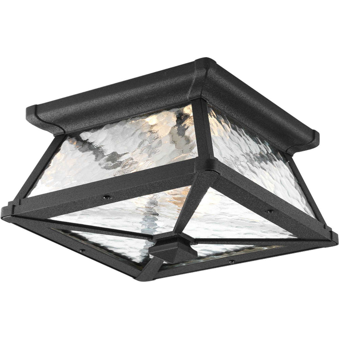 Mac Two Light Close to Ceiling in Black - available from The Lighting Shoppe, trusted by Canadian homeowners