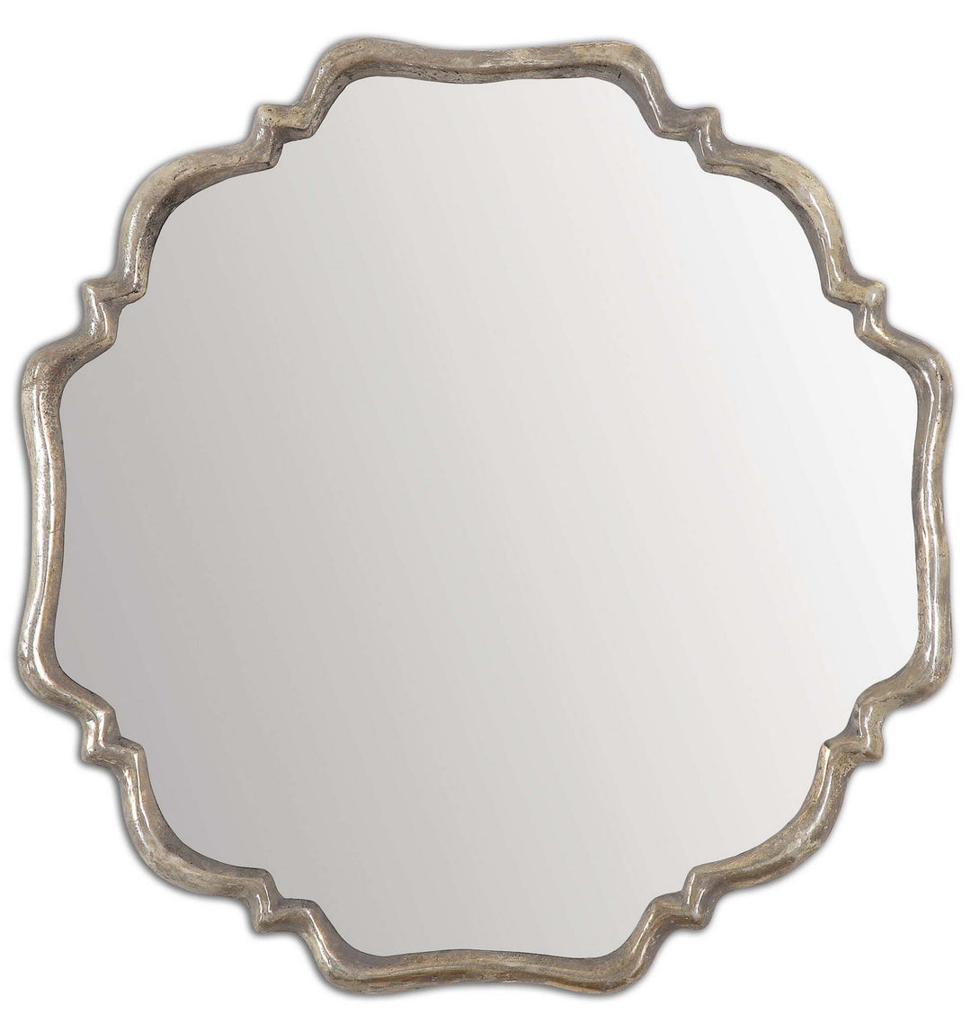 Valentia Mirror in Oxidized Silver w/Rust Gray - available from The Lighting Shoppe, trusted by Canadian homeowners