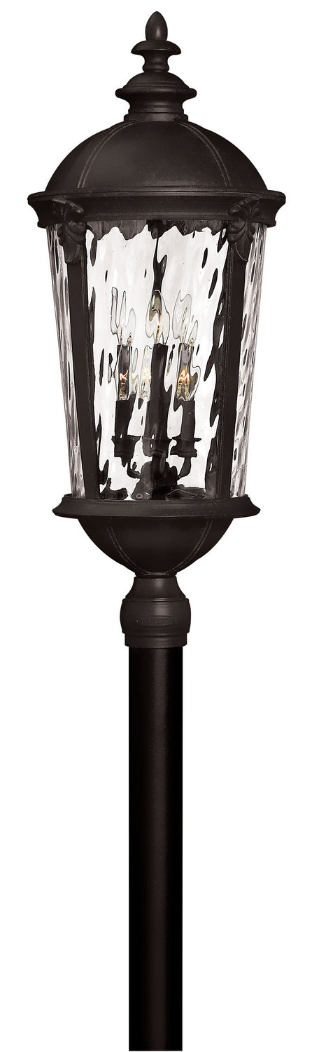 Windsor LED Post Top or Pier Mount Lantern in Black - available from The Lighting Shoppe, trusted by Canadian homeowners