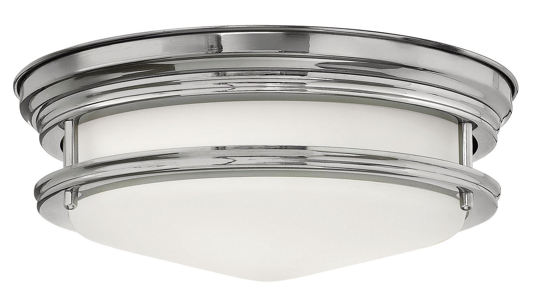 Hadley LED Flush Mount in Chrome - available from The Lighting Shoppe, trusted by Canadian homeowners