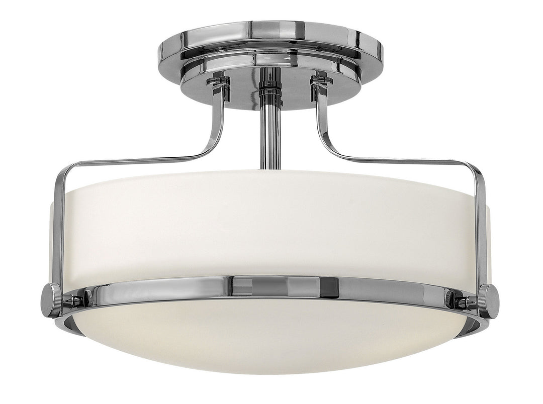 Harper LED Semi-Flush Mount in Chrome - available from The Lighting Shoppe, trusted by Canadian homeowners