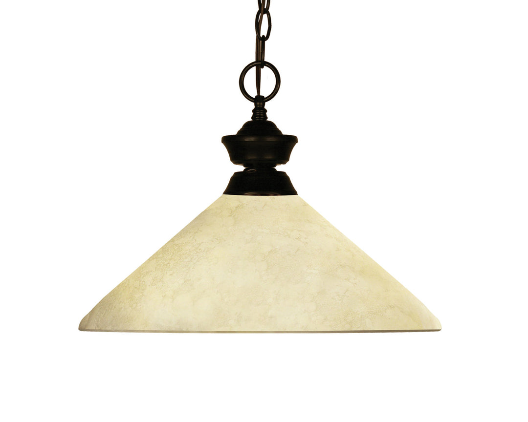 Chance/Bourbon One Light Pendant in Bronze - available from The Lighting Shoppe, trusted by Canadian homeowners