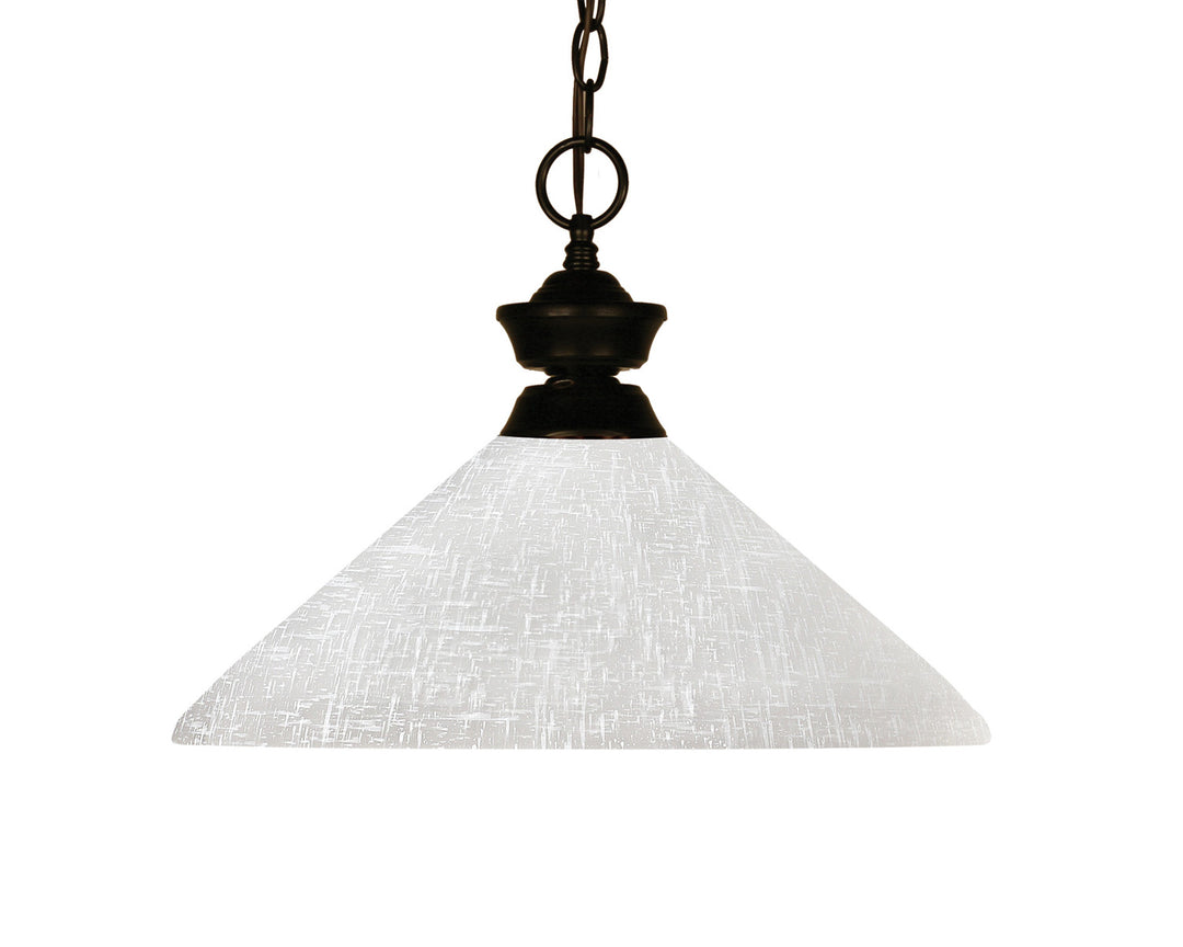 Challenger One Light Pendant in Bronze - available from The Lighting Shoppe, trusted by Canadian homeowners