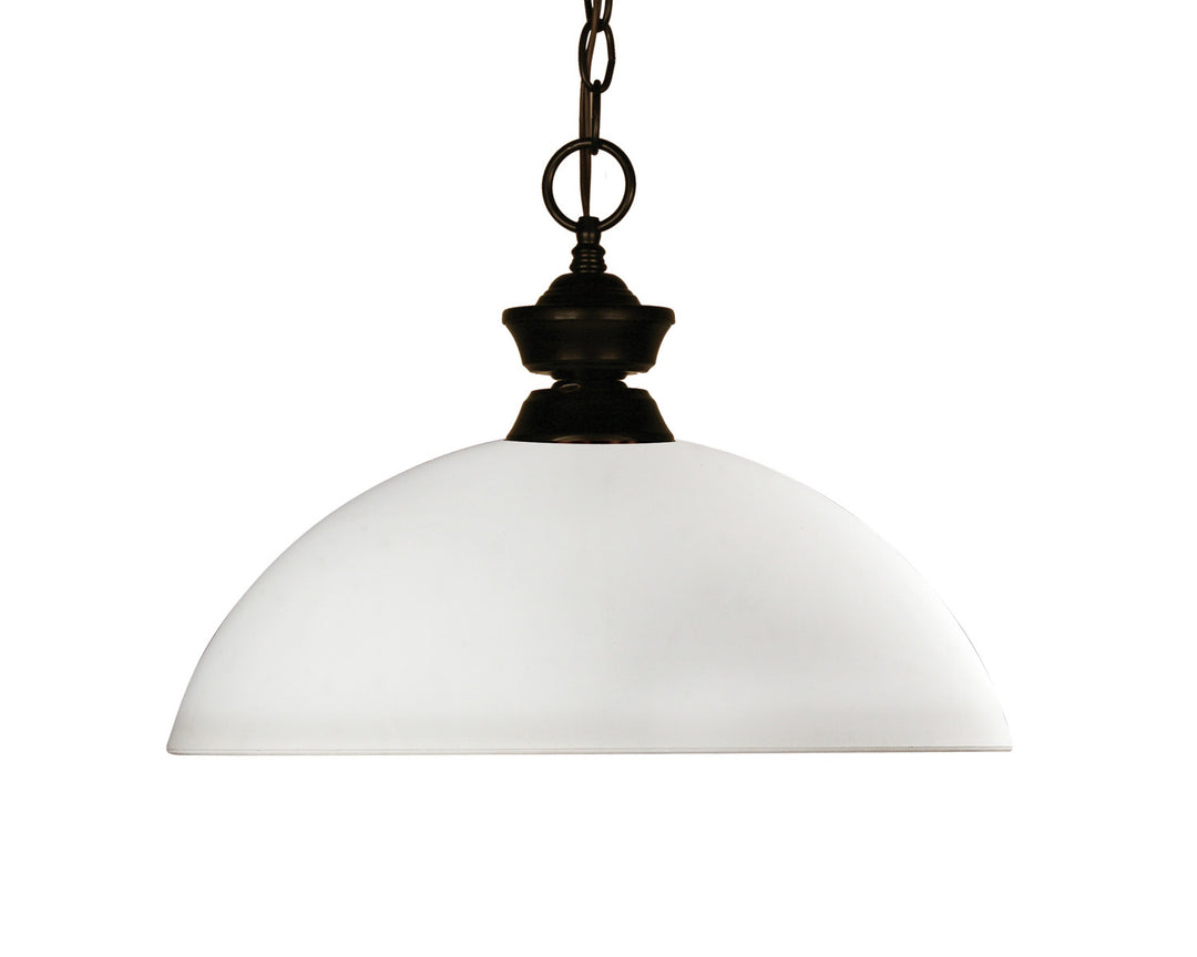 Chance One Light Pendant in Bronze - available from The Lighting Shoppe, trusted by Canadian homeowners