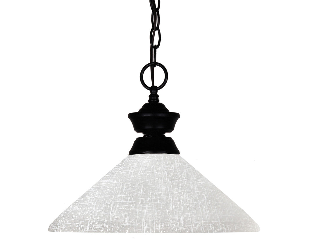 Shark One Light Pendant in Matte Black - available from The Lighting Shoppe, trusted by Canadian homeowners