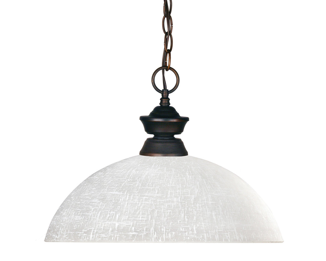 Riviera One Light Pendant in Olde Bronze - available from The Lighting Shoppe, trusted by Canadian homeowners