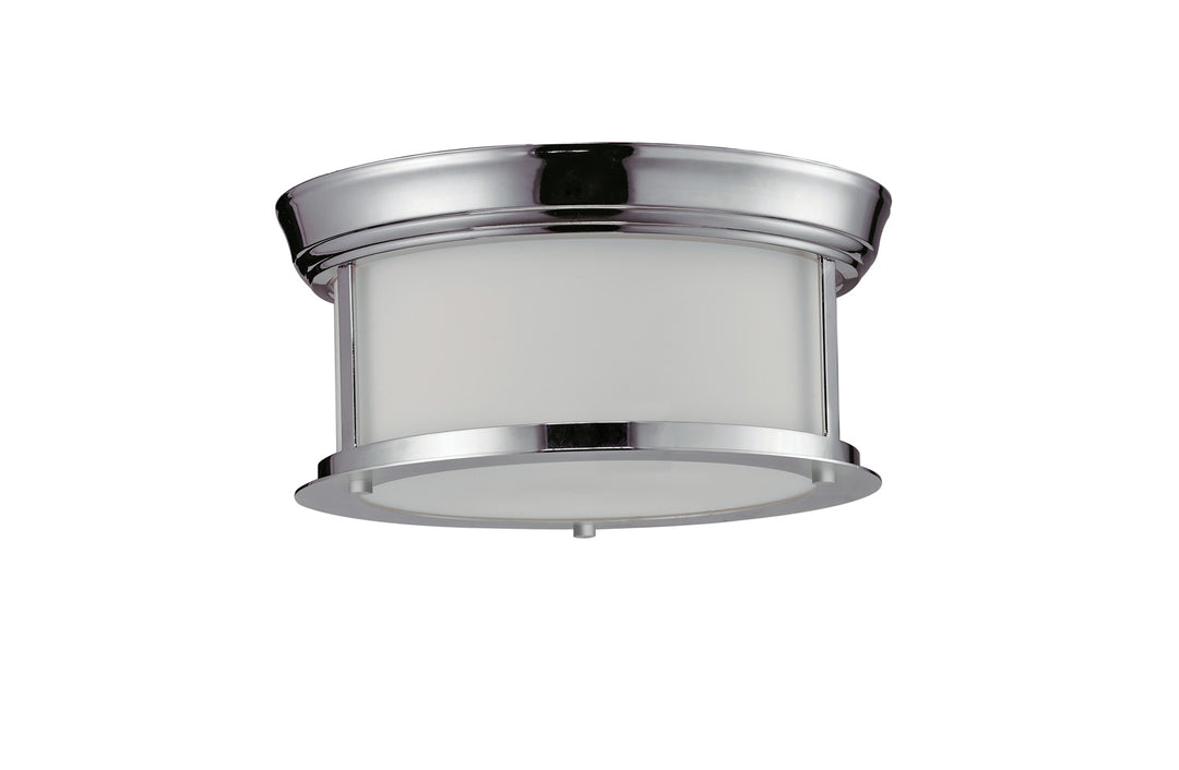 Sonna Two Light Flush Mount in Chrome - available from The Lighting Shoppe, trusted by Canadian homeowners