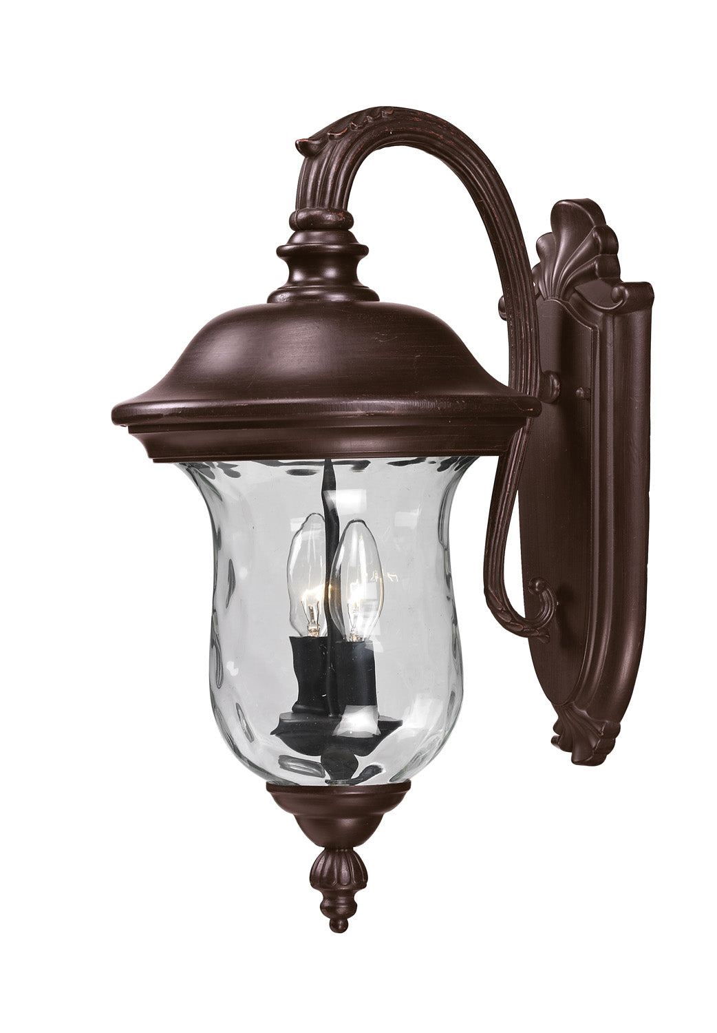 Armstrong Two Light Outdoor Wall Sconce in Bronze - available from The Lighting Shoppe, trusted by Canadian homeowners