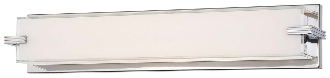 Cubism LED Bath in Chrome - available from The Lighting Shoppe, trusted by Canadian homeowners