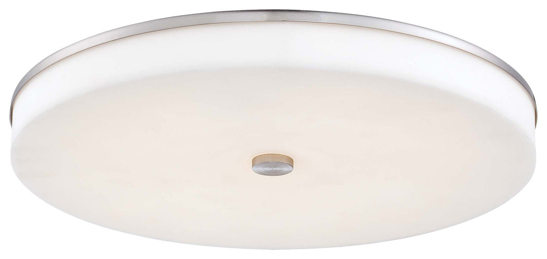 U. H. O. LED Wall Sconce/ Flush Mount in Brushed Nickel - available from The Lighting Shoppe, trusted by Canadian homeowners