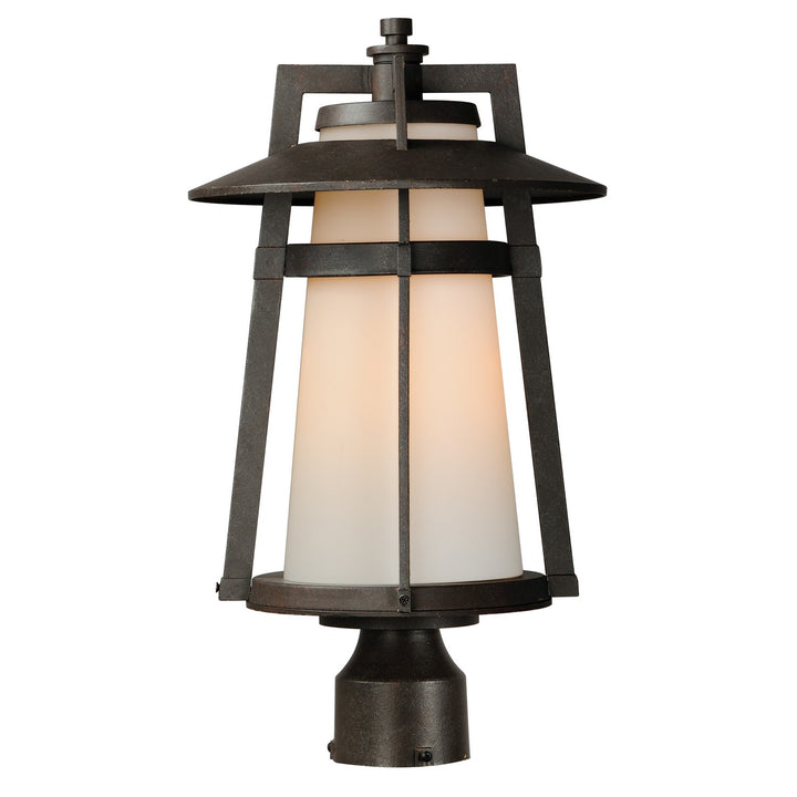 Maxim - 3530SWAE - One Light Outdoor Pole/Post Lantern - Calistoga - Adobe