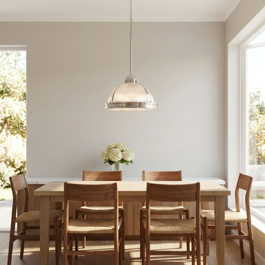 Generation Lighting Canada - 65061-962 - Two Light Pendant - Pratt Street Prismatic - Brushed Nickel