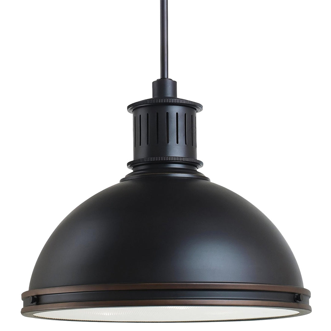 Generation Lighting Canada - 65087-715 - Three Light Pendant - Pratt Street Metal - Autumn Bronze