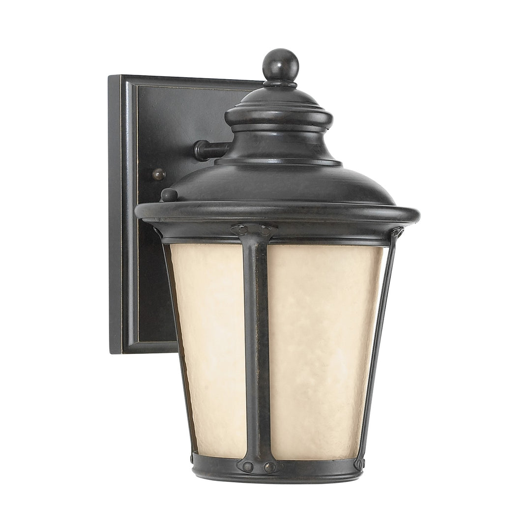 Cape May One Light Outdoor Wall Lantern in Burled Iron - available from The Lighting Shoppe, trusted by Canadian homeowners