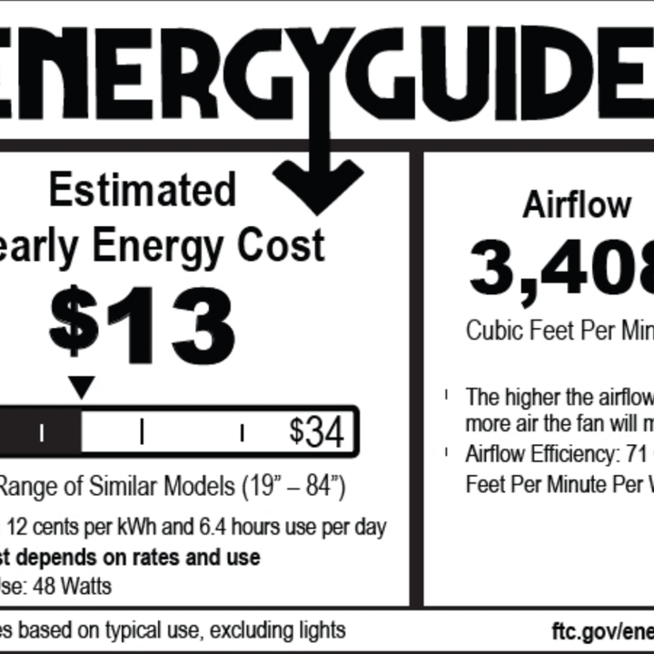 Aerodyne SMART FAN with LED Light 52 inch with Remote AC Motor Hunter Fan Canada