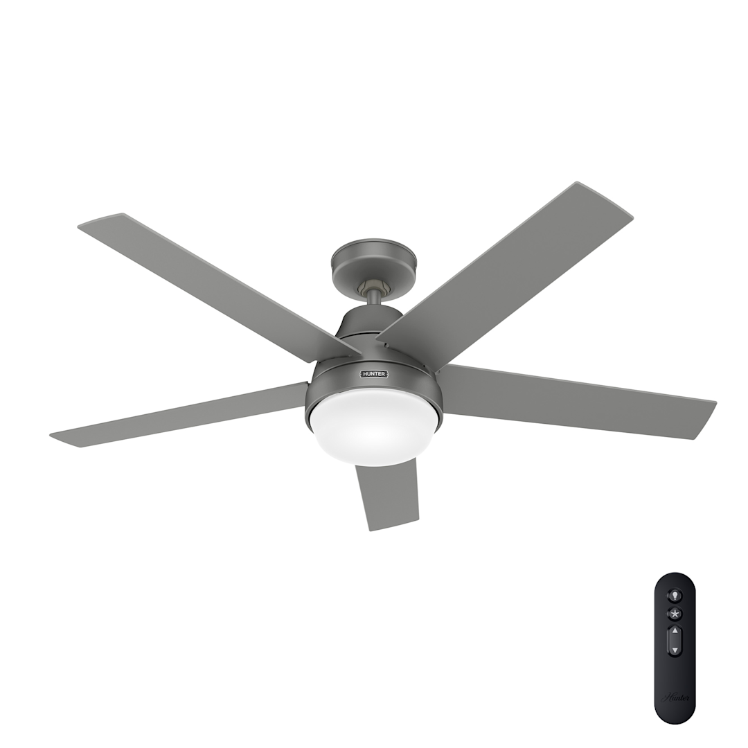 Aerodyne SMART FAN with LED Light 52 inch with Remote AC Motor Hunter Fan Canada