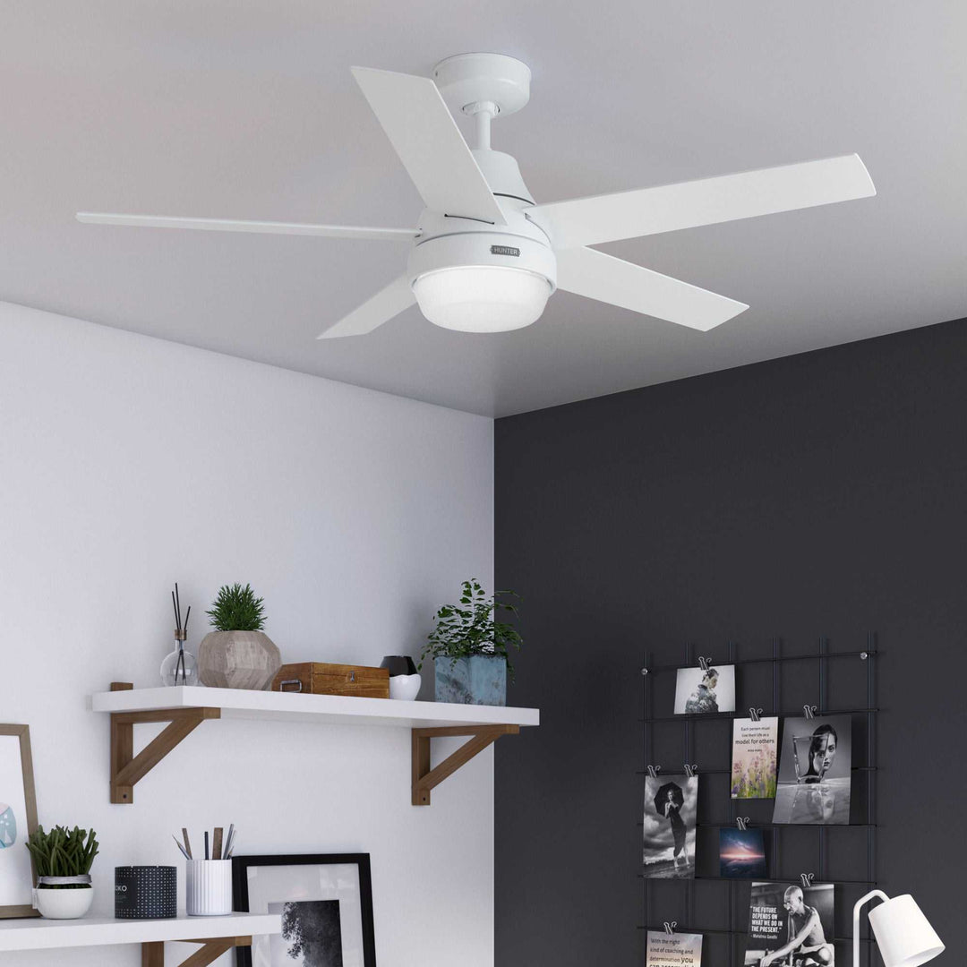 Aerodyne SMART FAN with LED Light 52 inch with Remote AC Motor Hunter Fan Canada