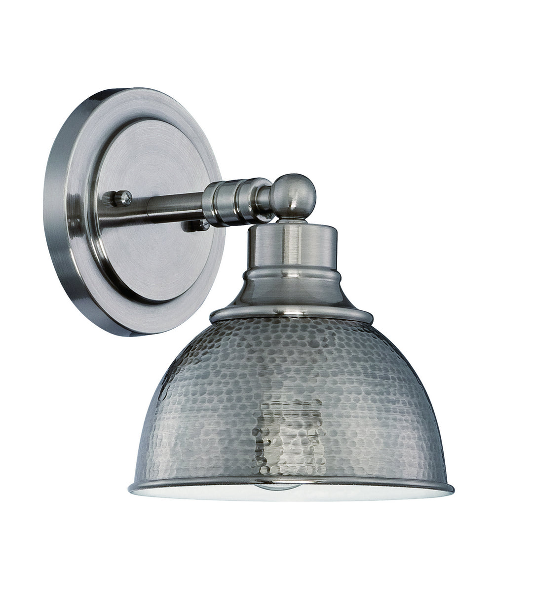Timarron One Light Wall Sconce in Antique Nickel - available from The Lighting Shoppe, trusted by Canadian homeowners