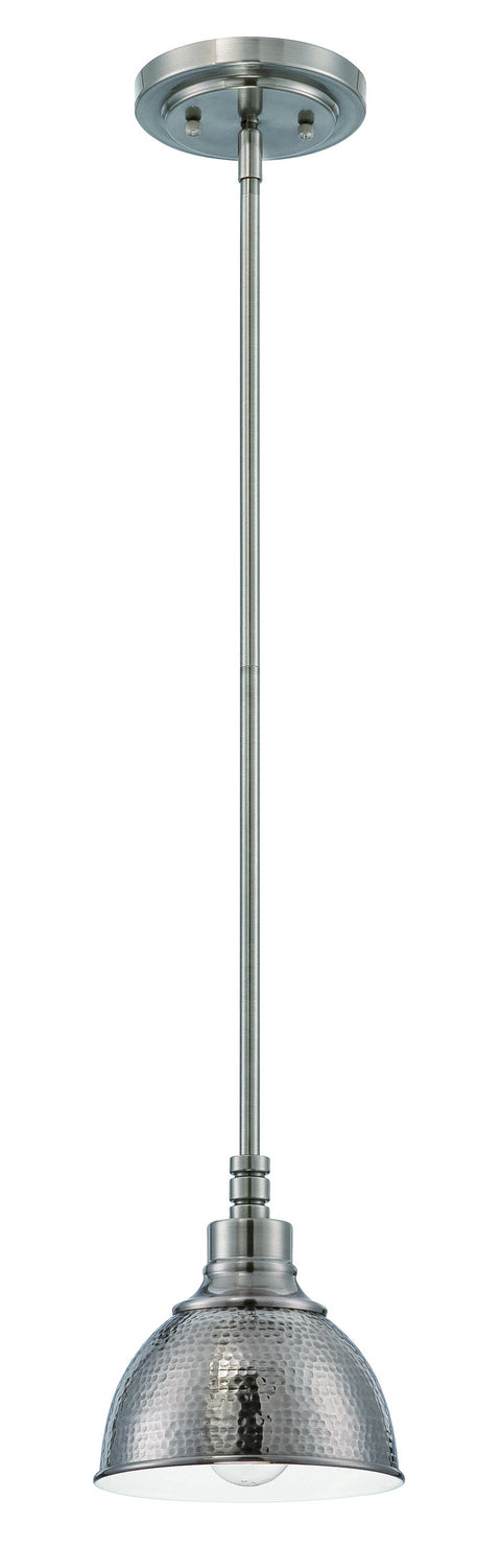 Timarron One Light Mini Pendant in Antique Nickel - available from The Lighting Shoppe, trusted by Canadian homeowners