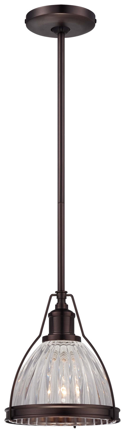 One Light Mini Pendant in Dark Brushed Bronze - available from The Lighting Shoppe, trusted by Canadian homeowners