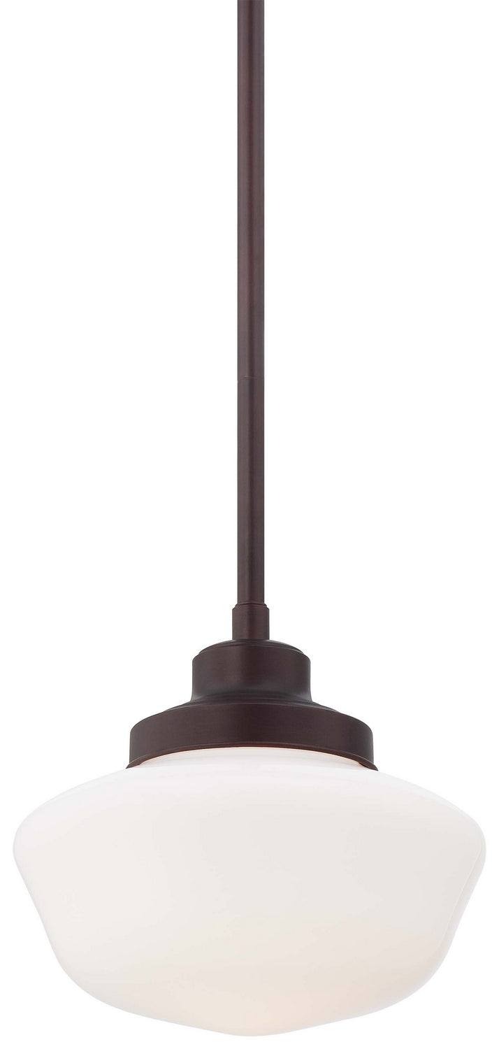 One Light Pendant in Brushed Bronze - available from The Lighting Shoppe, trusted by Canadian homeowners