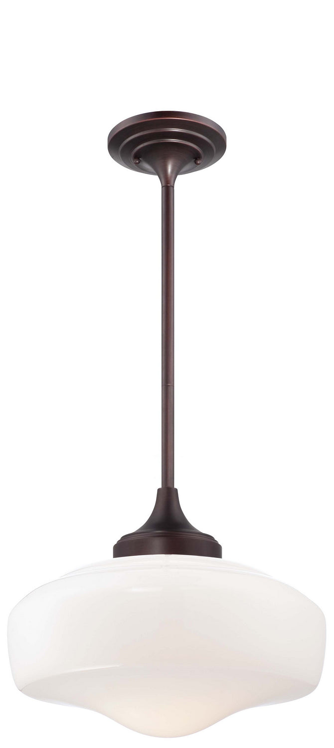 One Light Pendant in Brushed Bronze - available from The Lighting Shoppe, trusted by Canadian homeowners